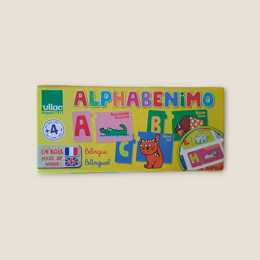 Alphabenimo puzzle alphabet en bois- vilac
